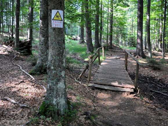 Rundweg zum Ort der letzten Schlacht des Pohorje-Bataillon